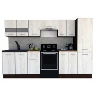 Bucatarie MARINA NEW 290 3A1 Wenge / Decor K010
